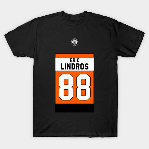 Eric Lindros Banner T-Shirt by Sons of Penn